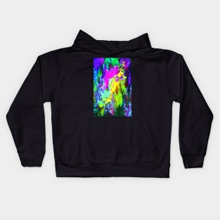 seahorse coral reef animal abstract Kids Hoodie